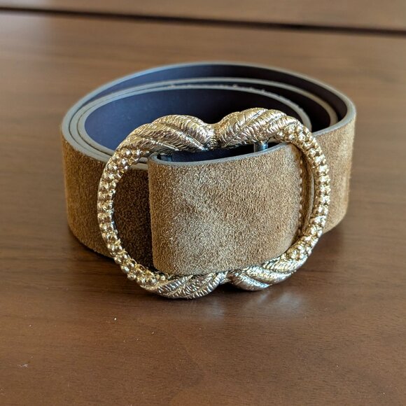 Sezane Artemis Belt in Taupe (size 80) main image 4